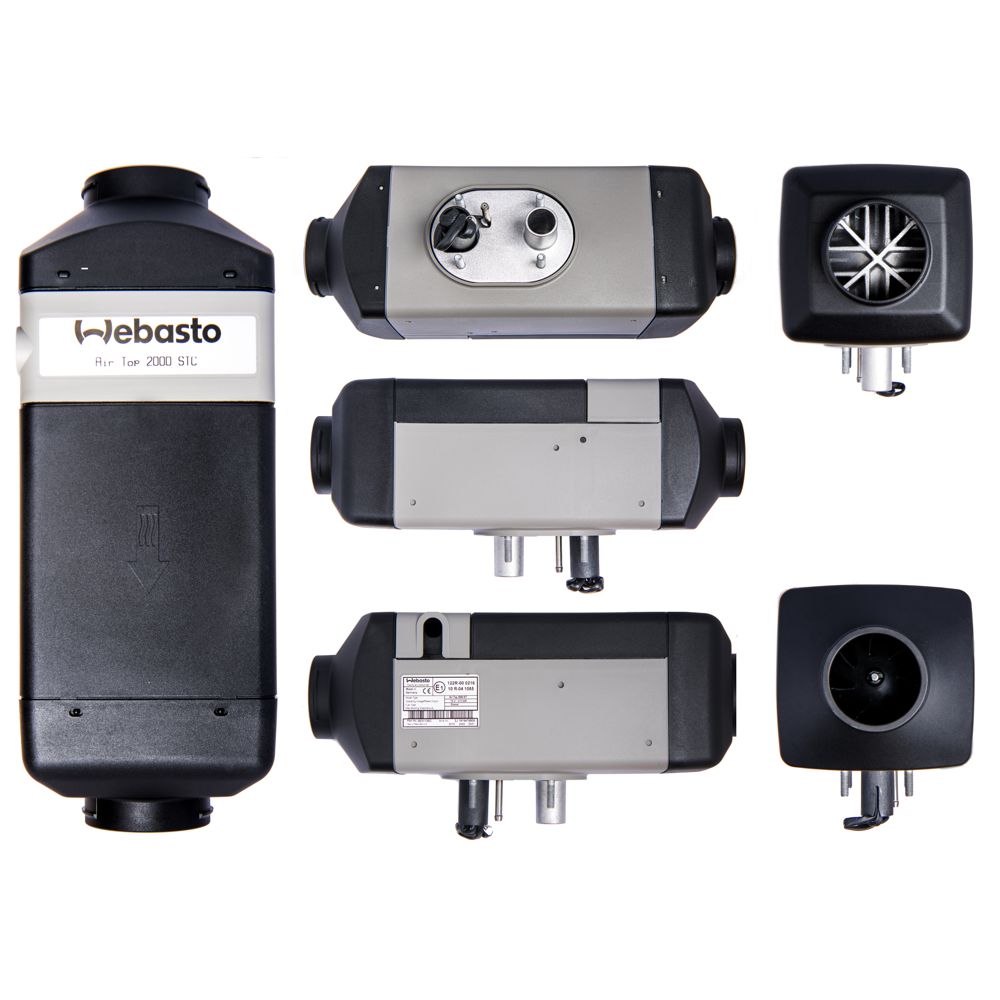 Webasto Air Top 2000 STC Air Heater Gasoline-Petrol Full Installation Set HD Timer And Fault Diagnostic