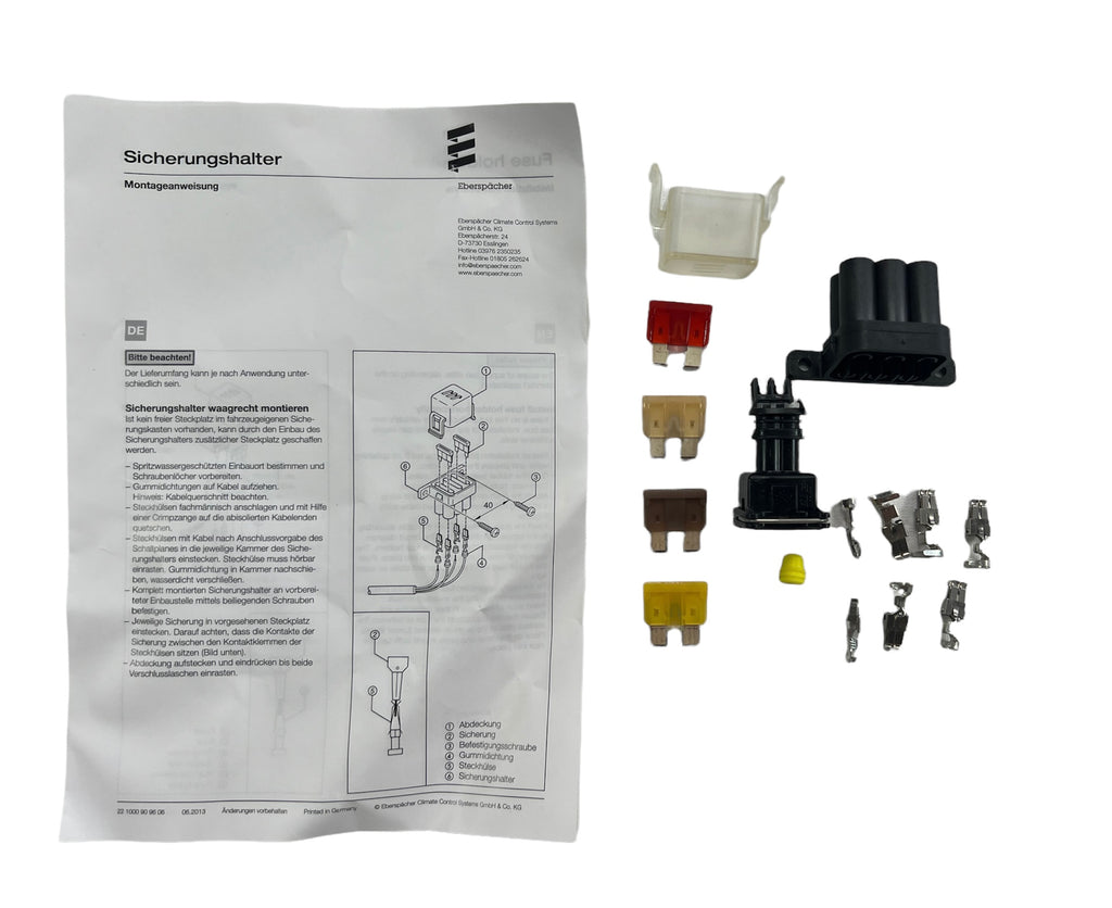 ESPAR/EBERSPACHER AIRTRONIC D4 12 V AIR HEATER with ELECTRONIC TIMER and FULL INSTALLATION KIT