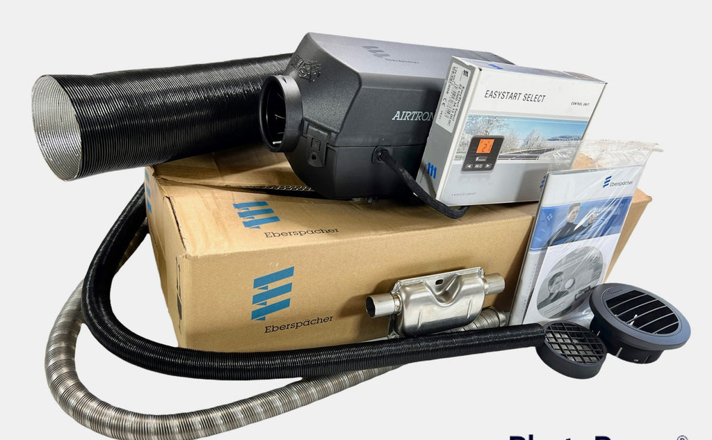 ESPAR/EBERSPACHER AIRTRONIC D4 12 V AIR HEATER with ELECTRONIC TIMER and FULL INSTALLATION KIT