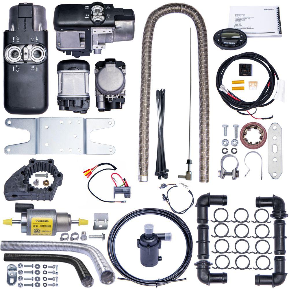 Webasto Thermo Top Evo Start Water Coolant Antifreeze/Engine Heater 12v/5kW With Mounting Kit & Digital Timer Diesel