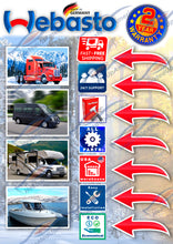 Load image into Gallery viewer, WEBASTO AIR TOP EVO 55 LARGE RV VAN MOTORHOME DIESEL AIR HEATER 12 v