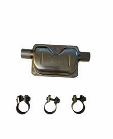 EBERSPACHER HEATER PIPE WITH SILENCER MUFFLER AND CLAMPS 24 mm